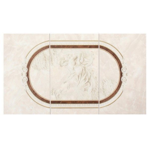 Панно настенное «Pietra» 69x40 см цвет коричневый