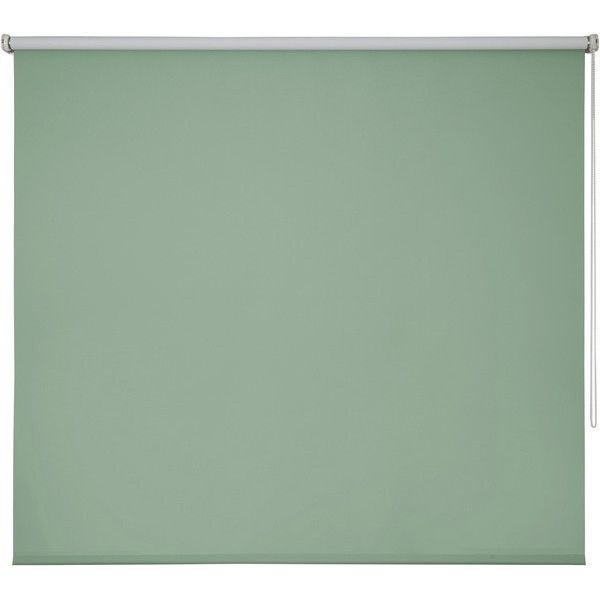 Штора рулонная Inspire Blackout, 140x175 см, цвет зелёный