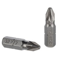 Биты Dexter, PZ2, 25 мм, 2 шт.