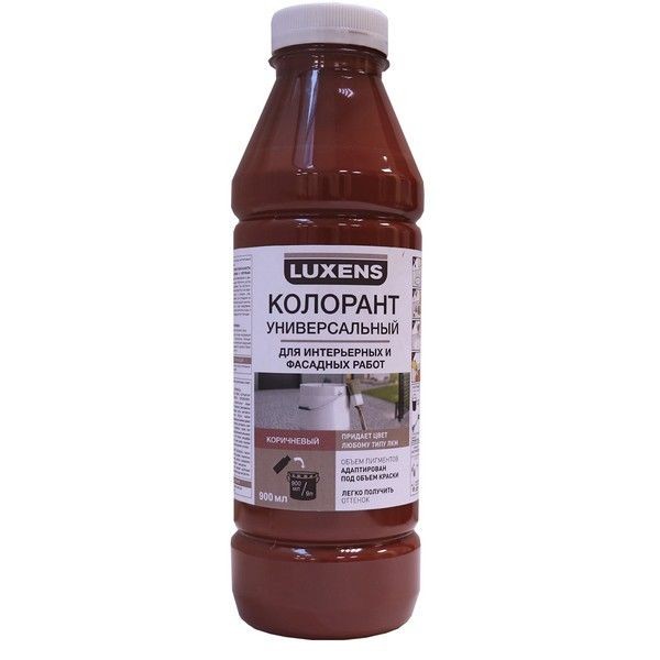 Колорант Luxens 0.9 л цвет коричневый