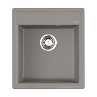Кухонная мойка OMOIKIRI Daisen 46-GR 46х51см искусственный гранит/Leningrad Grey