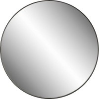 Зеркало Ferro O55 см цвет чёрный