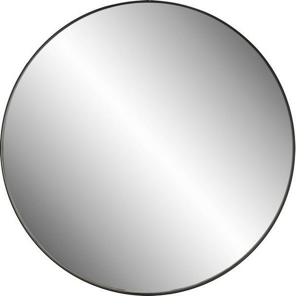 Зеркало Ferro O55 см цвет чёрный
