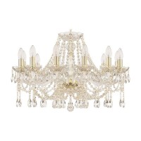 Люстра Bohemia Ivele Crystal 1413 107.12.240.G E14 12 ламп 24 м²