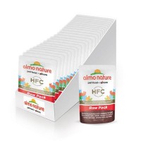Консервы для кошек ALMO NATURE Classic Raw Pack Куриное Филе Ветчина 75% мяса 55 г, 24 шт.