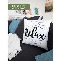 Декоративная подушка Amaro Home Nice touch HOME-2501NT-RL, 40х40 см