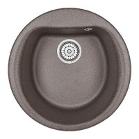Кухонная мойка GRANULA кварцевая GR-5101 D 500 эспрессо.