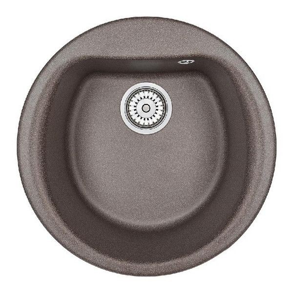 Кухонная мойка GRANULA кварцевая GR-5101 D 500 эспрессо.