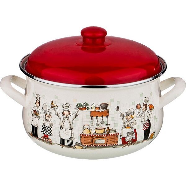 Кастрюля AGNESS 951-024, 6 л