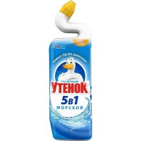 Чистящее средство для унитаза Туалетный утенок 5 в 1 «Морской» 900 мл