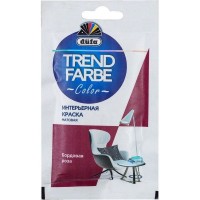Краска для стен и потолков Trend Farbe цвет Бородовая роза 50 мл