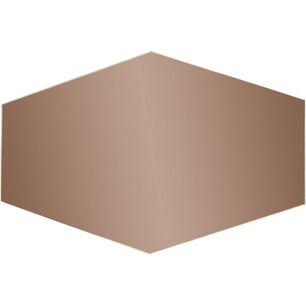 Плитка зеркальная Mirox 3G шестигранная 30x20 см цвет бронза
