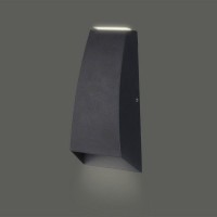 Светильник настенный светодиодный уличный Elektrostandard "34;Techno "34; 1016, 2 Вт, IP54 цвет чёрный