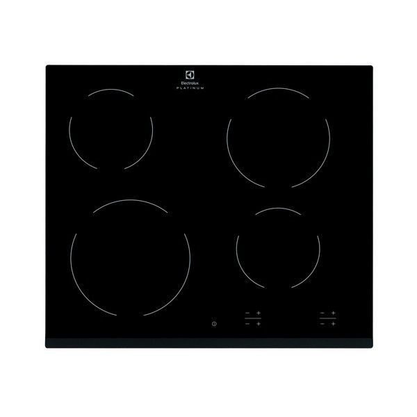 Варочная панель электрическая Electrolux EHF96240FK, 4 конфорки, 59x52 см, цвет чёрный