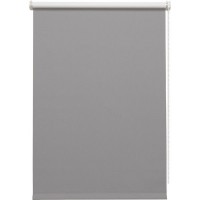Штора рулонная блэкаут Inspire Santos 60x160 см серая