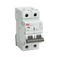 Выключатель автоматический EKF Averes mcb6-2-40D-av 2Р 230В 40А