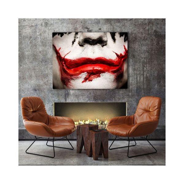 Постер в раме ПростоПостер Joker Face 829573264633, 40х50 см