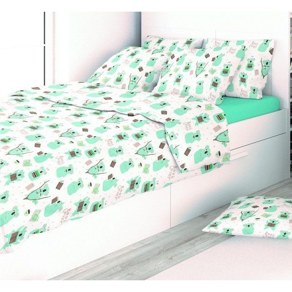 Детское постельное белье с простыней на резинке Amore Mio Eco cotton combo Koala полутораспальный