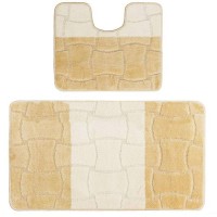 Комплект ковриков для ванной Confetti Multicolor 50Х80/40Х50см (Светло-Коричневый) 1/28