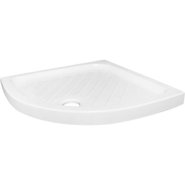 Душевой поддон Vidima Fresh W833461 керамика 1/4 круга 80х80 см