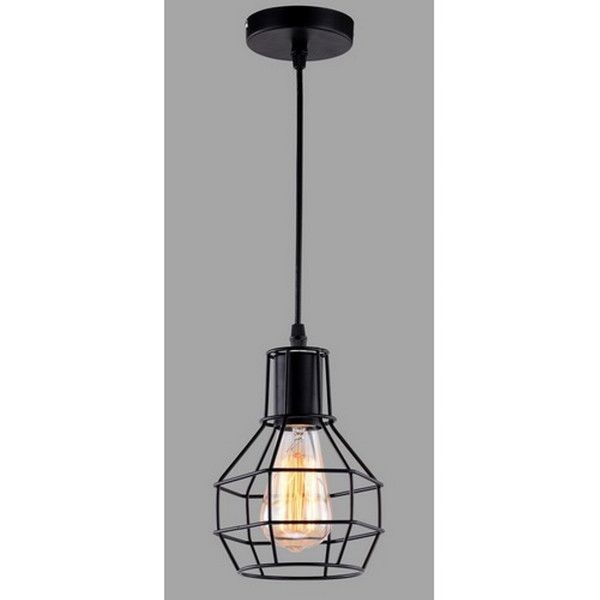 Люстра Arte Lamp Spider A1109SP-1BK E27 1 лампа