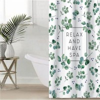 Шторка для ванной Этель Eucalyptus 5494680, 145х180 см