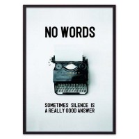 Постер Дом Корлеоне No words… 07-0554-50х70, 50х70 см