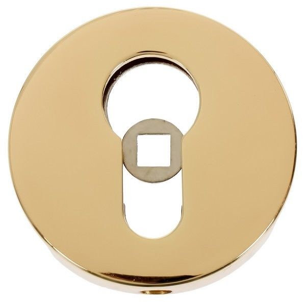 Накладка под цилиндр ET URB/HD GOLD-24, цвет золото, 24 2 шт.