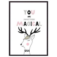 Постер Дом Корлеоне Олень "34;Magical "34; 07-0603-30х40, 30х40 см