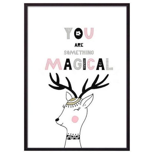 Постер Дом Корлеоне Олень "34;Magical "34; 07-0603-30х40, 30х40 см