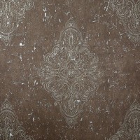 Обои флизелиновые Wiganford Nigora коричневые 1.06 м 7711106