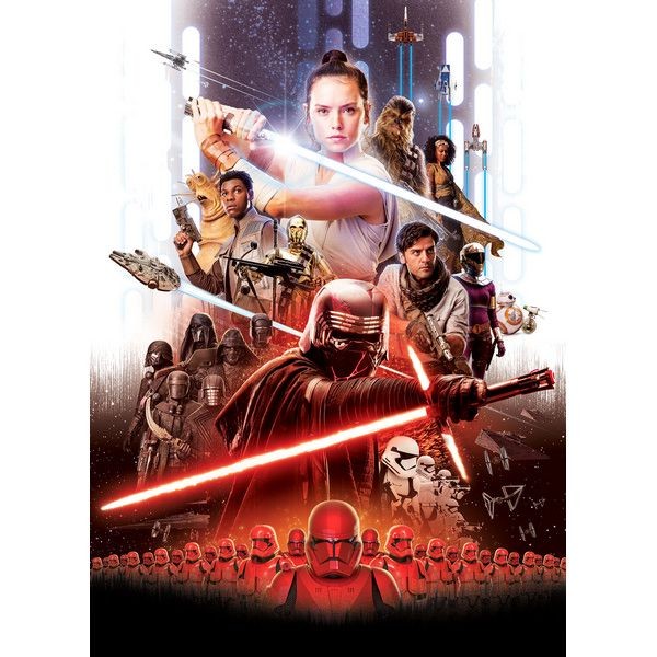 Фотообои Komar Disney Star Wars Movie Poster Rey 4-4113 254х184 см