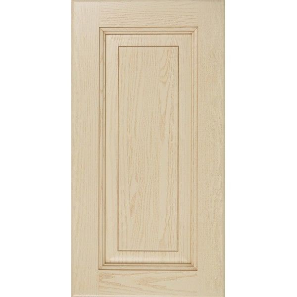 Дверь для шкафа Delinia ID «Невель» 40x77 см, массив ясеня, цвет кремовый