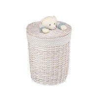 Корзина для хранения Natural House Медвежонок голубой EW-33 L, 45х45 см
