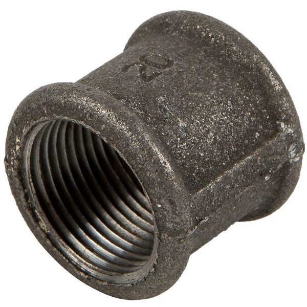 Муфта, внутренняя резьба, 3/4 "34; мм, чугун, цвет чёрный