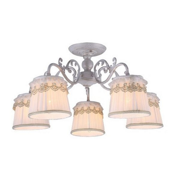 Люстра Arte Lamp Merletto A5709PL-5WG E14 5 ламп