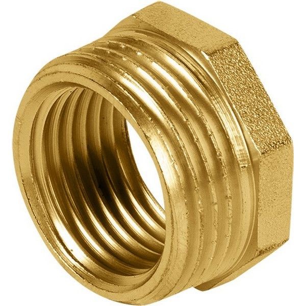 Футорка 3/4х1/2 "34; наружная-внутренняя резьба, латунь