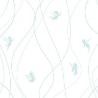 Обои бумажные York Disney II голубые 0.53 м DS7857