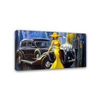 Картина Симфония Леди 1-105, 50х100 см