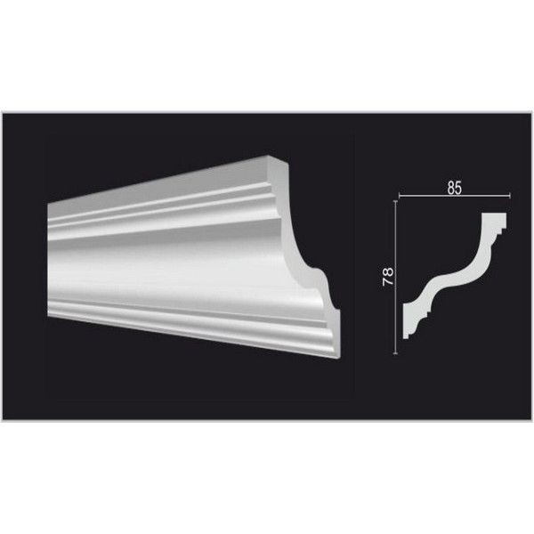 Молдинг потолочный DECOR-DIZAYN DD30 85х2000 мм