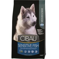 Сухой корм для собак FARMINA Cibau Sensitive Рыба Медиум Макси 2.5 кг