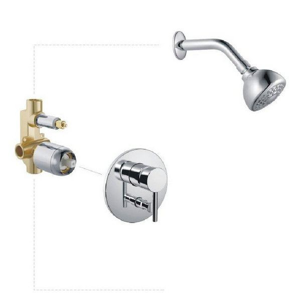 Смеситель для душа Haiba HB297 HB80297-2
