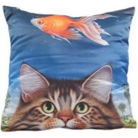 Подушка Myatashop Охотник-Рыболов 74.69.6, 40х40 см