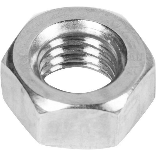 Гайка шестигранная М12, DIN 934, нержавеющая сталь, 5 шт.