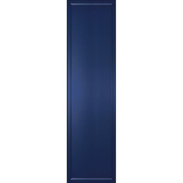 Фальшпанель для шкафа Delinia ID «Реш» 58x214 см, МДФ, цвет синий