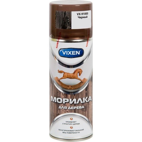 Морилка для дерева Vixen 520 мл цвет чёрный