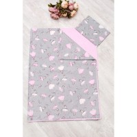 Комплект постельного белья AmaroBaby Time To Sleep в кроватку, бязь 3 предмета
