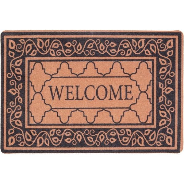 Коврик Welcome 60x40 см, полиэстер, цвет мультиколор