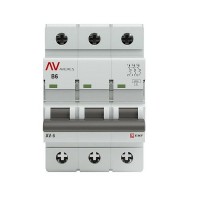 Выключатель автоматический EKF Averes mcb6-3-06B-av 3Р 230В 6А