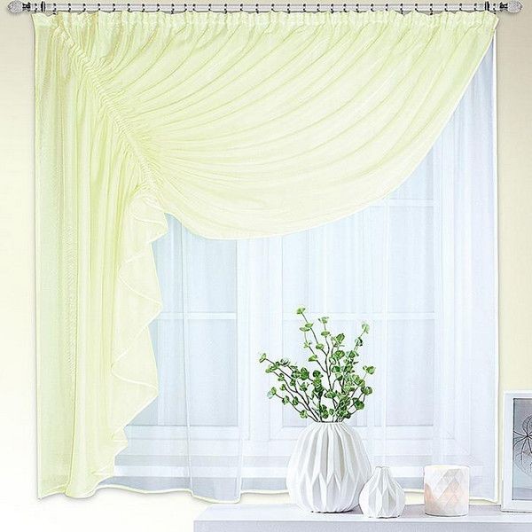 Штора для кухни левая Nivasan Ромео RM-l-6, 170х280 см